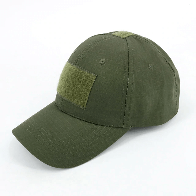 Boné Tático com Velcro 4BATTLE - Cor: Exército Verde