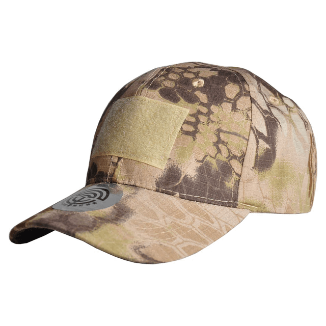 Boné Tático com Velcro 4BATTLE - Cor: Deserto Python