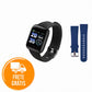 SMARTWATCH D13 PLUS + PULSEIRA DE BRINDE