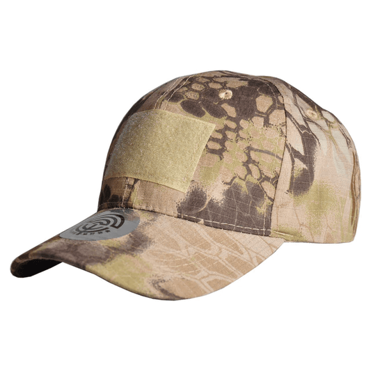 Boné Tático com Velcro 4BATTLE - Cor: Deserto Python