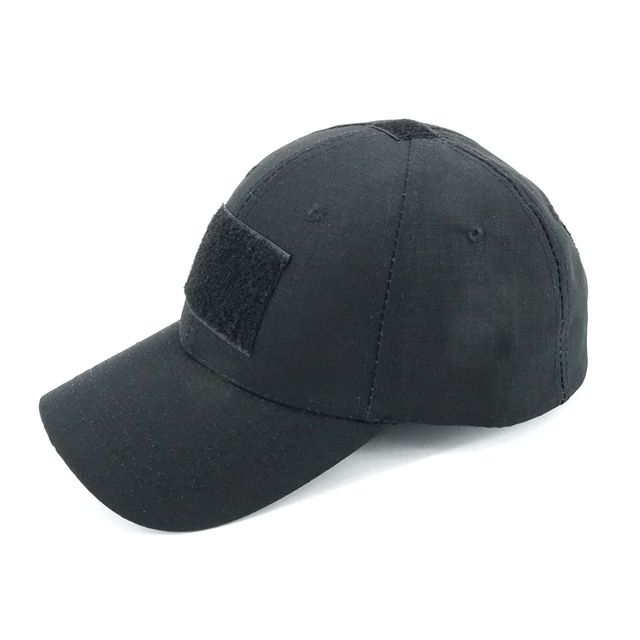 Boné Tático com Velcro 4BATTLE - Cor: Preto